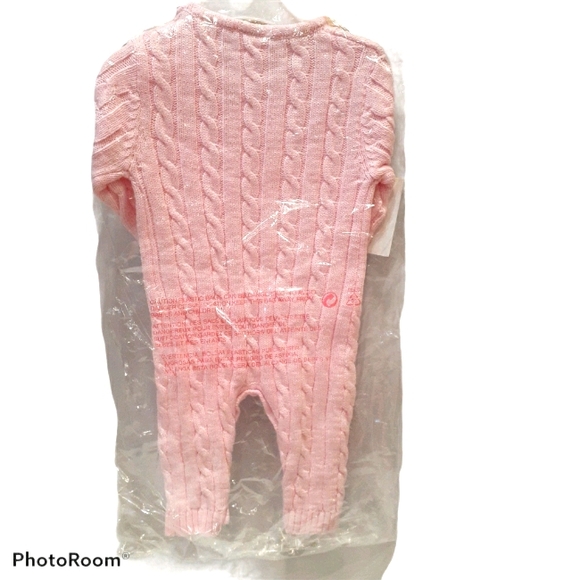 BNWT TOTS Fifth Avenue baby Pink bodysuit.3-6M - Picture 5 of 8